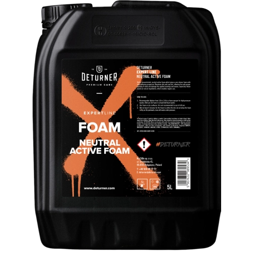 DETURNER FOAM 5L neutralna piana aktywna